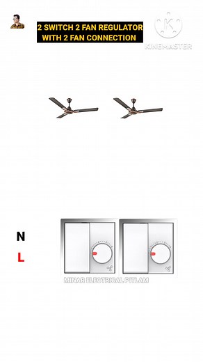 26K views · 347 reactions | How To Connect 2 Switch 2 Fan Regulator Connection #electricboardconnection #electricalwiring #switchboardconnection #housewiring #minarelectricalpitlam #fbreels #facebookvideo #facebookreelsvideo #facebookreels #fbshorts #facebookshorts #shortfeed | minar electrical pitlam | Facebook