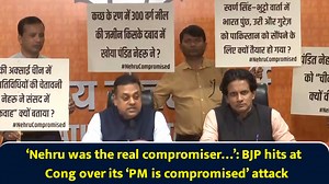 Nehru was the real compromiser: BJP hits at Cong over its 'PM is compromised' attack
