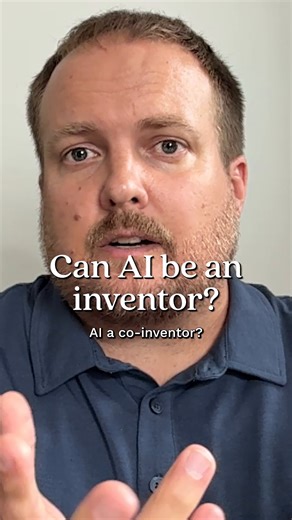 LegalZoom on Instagram: "Can AI be a co-inventor on your patent? The short answer is no. AI can contribute to an idea, but to be patentable, there must be a significant contribution from a real person. LZ Legal Services attorney Don Smith explains that if an invention is entirely generated by AI, it will not qualify for patent protection. The human inventor must play a meaningful role in the creation process. Connect with an attorney today at our link in bio to learn how to protect your next big
