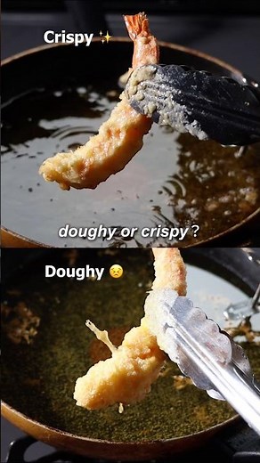 Why Your Tempura Is Doughy (And How to Fix It in 1 Step) 🍤#tempura #japaneseflavours