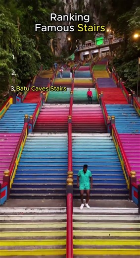 Ranking World Famous Stairs