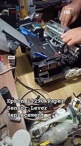 Epson L5290 Paper Sensor Lever replacement🛠️ For Epson Printer repair, contact or visit Bosstech Computer Trading🏬, | Bosstech Computer Trading