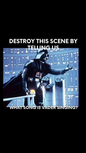 Fire away! Give Vader a good song to sing! Let’s see how creative you can get. #genx #humor #vadersings #genxcrew #fyp