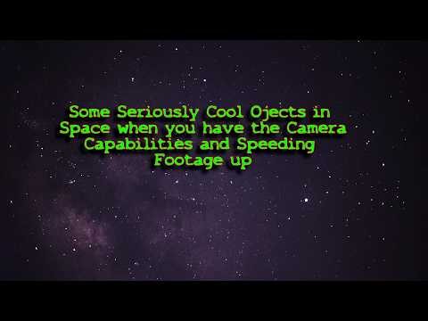 Seriously Cool Objects in space viewing with a Sony A7s in video mode converted to full spectrum