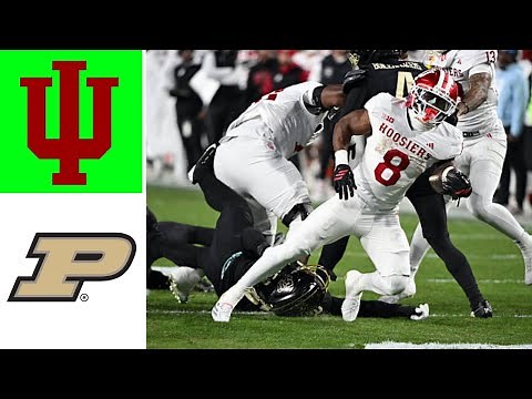#2 Indiana vs Purdue Full Game Highlights | 2025 College Football Week 14