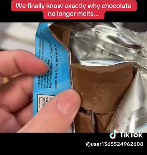 Why Chocolate No Longer Melts: The Shocking Truth