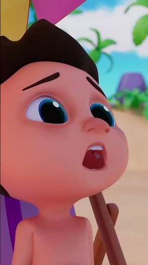 Big Belly, Little Button – Cute Kids Animation & Song! 🧒 #KidsAnimation #KidsMusic #shorts