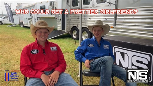3.1K views · 19 reactions | We sat down for some rapid-fire Q&A with the Shanholtzer boys, and let’s just say, it didn’t disappoint. We’re having a blast out here at the Little Britches Finals in Guthrie, OK! Come by, hang out, and check out some trailers while you're at it. | National Trailer Source | Facebook