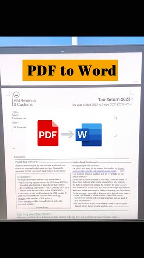 How to Convert PDF to Word with High Quality? Use PDFgear's free online tools — no signup, 100% free! #pdftoword #freepdfeditor #pdfgear #convertpdf #OnlinePDF | PDFgear