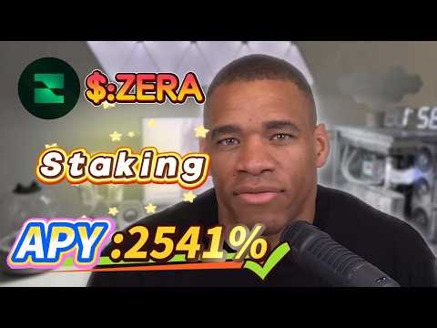 🔒 Secure profit guide! Solana ZERA staking with 2541% APY and zero-risk mining explained!