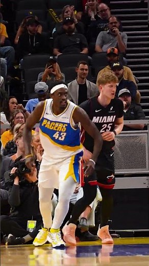 No Cooling Off 🥵 Double-Double No. 10 for Pascal Siakam Last Night vs. the Heat