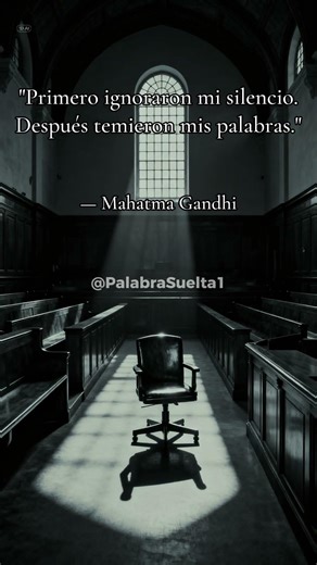 La frase de Gandhi sobre el silencio que te hace repensar cuándo hablar y cuándo no #shorts