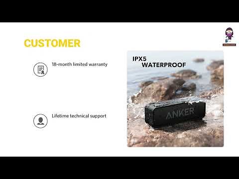 Anker SoundCore A3102 Bluetooth Speaker User Guide and Setup