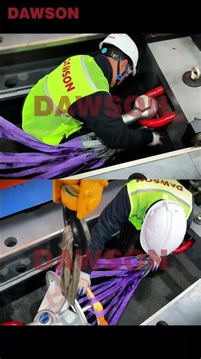 DAWSON Towing Ring Tension Test | High Strength for Pneumatic Fender & Sling Type Fender