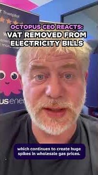 CEO REACTS: VAT removed from electricity bills