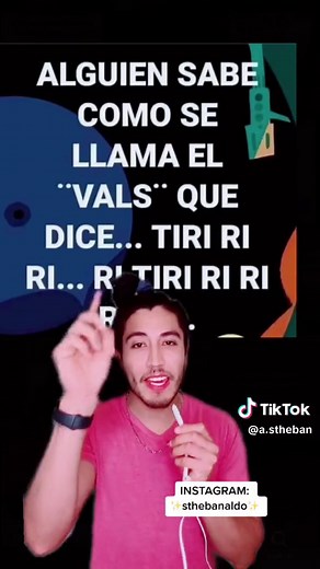 ¿Cómo se llama la canción de vals tiriririririririririri?