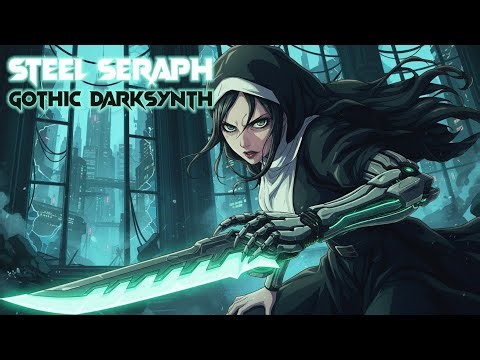 STEEL SERAPH | 1-Hour Dark Synthwave & Gothic Cyberpunk Music Mix | Darksynth Playlist