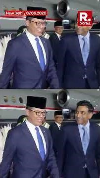 Indonesia FM Sugiono Arrives In Delhi For 8th India-Indonesia Joint Commission Meeting