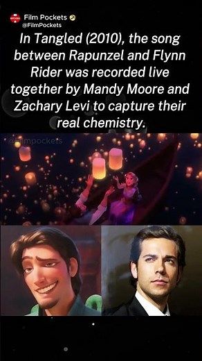 In Tangled (2010), the song between Rapunzel and Flynn Rider was recorded live together