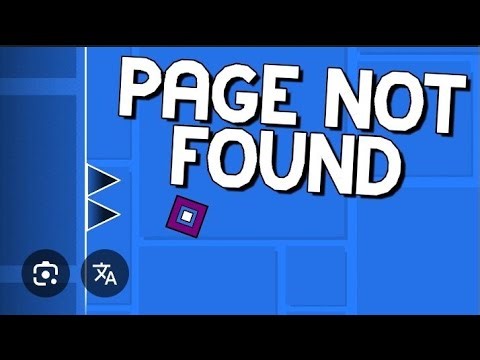 Page Not Found Geometry Dash