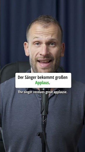 🌟 klatschen, applaudieren, Applaus – what’s the difference?