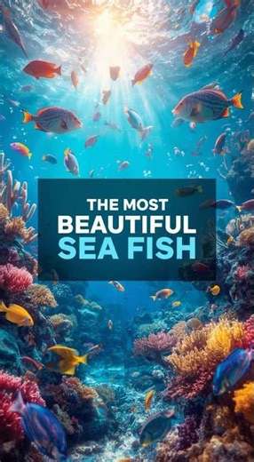The Most Beautiful Sea Fish 🌊🐠 #OceanFacts