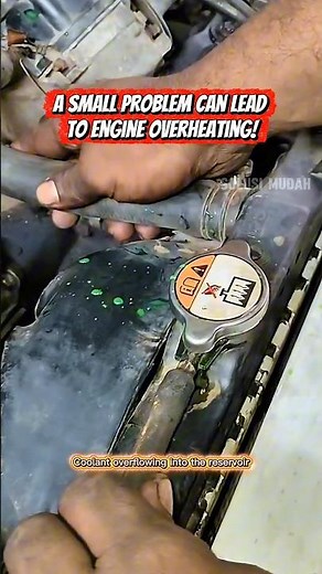 Coolant Overflowing into the Reservoir at Normal Temperature? Here's the Fix!