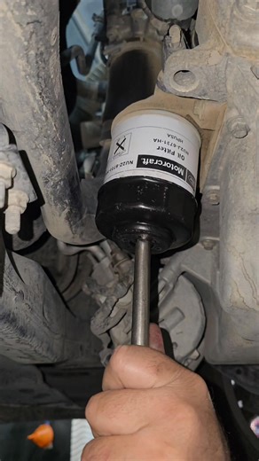 atta auto technician on Instagram: "Engine oil filter Ford Taurus"