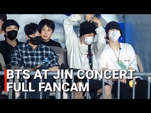 BTS Jungkook, Jimin & Suga at Jin Concert + Wendy Performance FULL FANCAM RUN SEOKJIN TOUR 2025