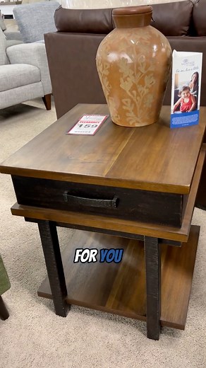 End tables that get you.🔥 Need extra storage? Want one that slides right up to your couch? We’ve got styles for every space and vibe, find your perfect match today! | Valley Furniture