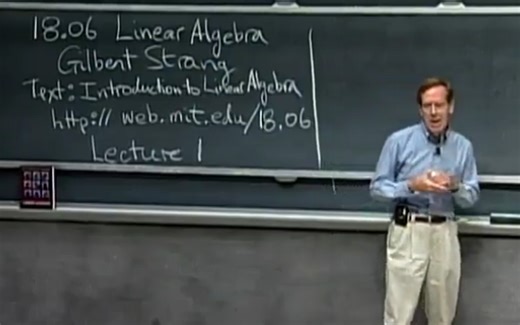 MIT线性代数【全】