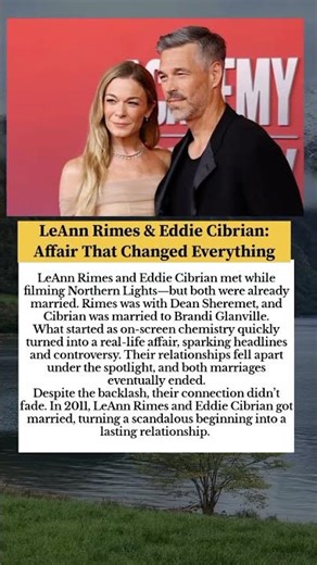 LeAnn Rimes & Eddie Cibrian: Affair #viralstory #usa #hollywood #shorts