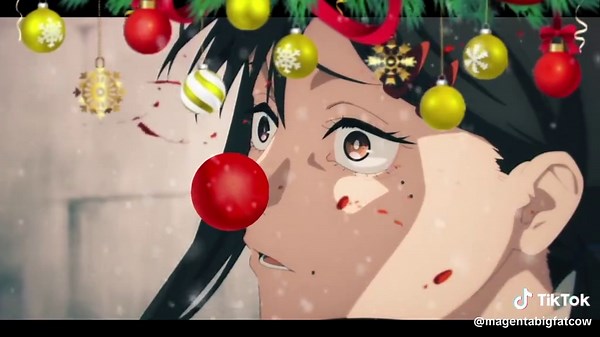 MERRY CHRISTMAS (I voice acted the begining, lmk if u guys want that as a seperate clip LOL) #fyp #anime #chainsawmanedit #chainsawman #csmedit