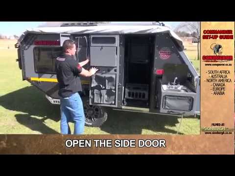 Conqueror Commander Camper Setup Guide 2018