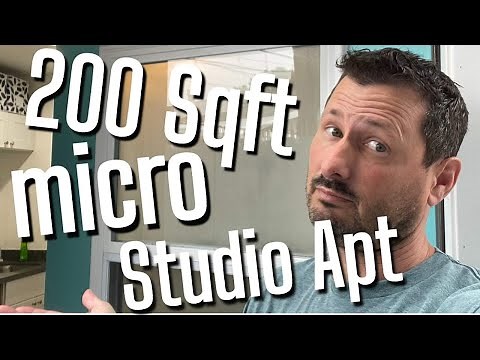 MICRO STUDIO Apartment Tour in San Diego [Our 216 Square Foot Garage Conversion]
