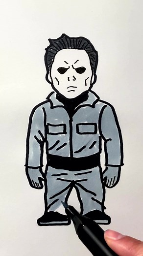 Cómo Dibujar a Michael Myers: Guía Fácil