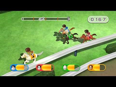 Wii Party minigame: Derby Dash 60fps