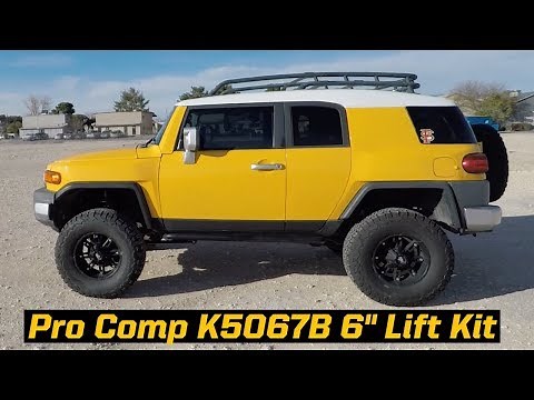 Pro Comp K5067B 6" Lift Kit 2007-2009 Toyota FJ Cruiser 2WD/4WD Gas