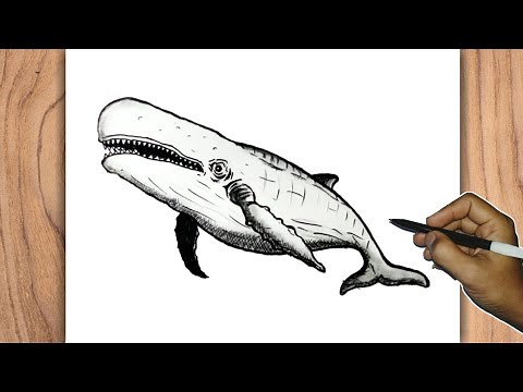 How to Draw Livyatan Easy