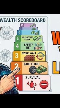 The 10 Levels of Wealth: Which One Are You On? #Shorts