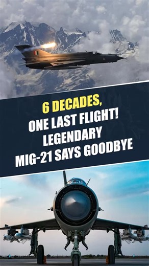 10K views · 103 reactions | END OF AN ERA The iconic MiG-21...