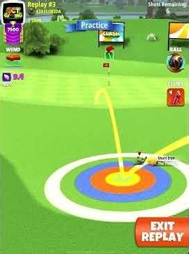 QR Hole 4, Par 4 Eagle - Bryson's Backyard Games, *Golf Clash Guide*