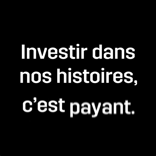 Investir dans nos histoires, c’est payant 🍁 Apprenez-en plus: https://cmf-fmc.ca/fr/news/une-nouvelle-video-du-fmc-demontre-limpact-concret-des-investissements-dans-les-recits-dici/ | Fonds des médias du Canada