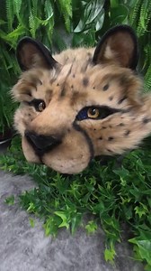 Therian Mask/tiger Mask (brown Cheetah) - Etsy