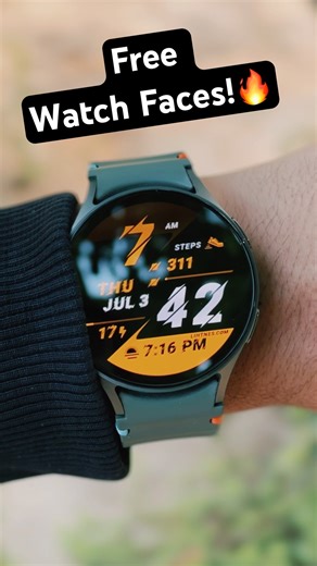 Galaxy Watch 7: Top FREE Faces to Add