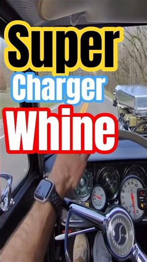 Supercharger Whine Bad 57 Chevy