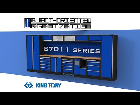 KING TONY-87D11 Series Tool Cabinet System