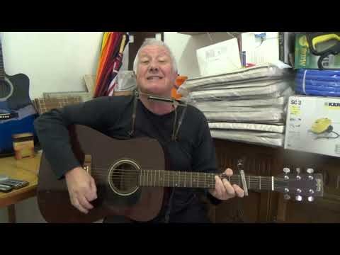 DIRTY OLD TOWN - Acoustic Cover - Guitar & Harmonica