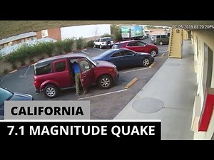 M 7.1 Earthquake hits California (Ridgecrest) Compilation Part 2 - July 5th, 2019