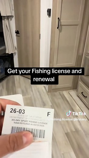 fishing license Germany on TikTok
